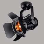 Grande taille l31 * w17 * h35cm plafonnier industriel, e27 m�tal r�glable luminaire plafond, vintage ...