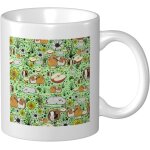 Grande tasse a cafe en ceramique cochon d'inde, grande tasse a the pour le bureau et la maison, tasse ...