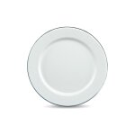 Graniteware assiette a27cm en acier emaill compatible four et lave - vaisselle lgre empilable rsiste ...