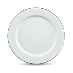 Graniteware assiette a32cm en acier emaill compatible four et lave - vaisselle lgre empilable rsiste ...