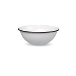 Graniteware petit bol a14cm en acier emaill compatible four et lave - vaisselle lgre empilable rsiste ...