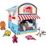 Grattoir pour chat en forme de platine de dj Grattoir pour chat en forme de platine de dj