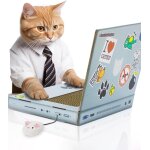 Grattoir pour chat en forme de platine de dj Grattoir pour chat en forme de platine de dj