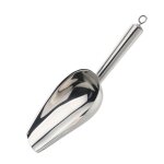 Grattoir a glace en acier inoxydable, bar a bonbons, buffet, cuillres commerciales, bar, maison, pelle ...