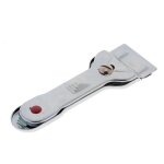 Grattoir mtallique - whirlpool - scr300 - anti - rayures - acier inoxydable - pour table de cuisson