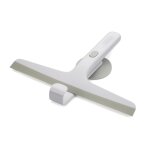 Grattoir de nettoyage cabine de douche avec syst�me d'accrochage gris - joseph&joseph