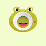 Grenouille - vaisselle en fibre de bambou pour enfants, bol de dessin anim mignon en forme de bb, ...