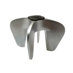 Griffe ouvre - bouteille de champagne basic acier 7 x 7 x 4, 3 cm