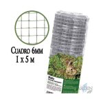 Grillage a poule 6mm 1x5 m. galvanisé maille carré cloture poulailler voliere poulailler jardin metallique ... Grillage a poule 6mm 1x5 m. galvanisé maille carré cloture poulailler voliere poulailler jardin metallique ...