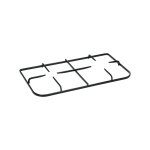 Grille noir 2 feux d'origine - four, cuisini�re (c00114523 indesit)