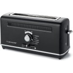 Grille - pains 1 fente 1010w noir satin riviera & bar qgp669