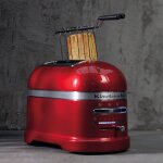 Grille pain avec 2 fentes 1250w rouge empire argent Grille pain avec 2 fentes 1250w rouge empire argent