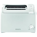 Grille pain avec 2 fentes 700w blanc Grille pain avec 2 fentes 700w blanc