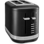 Grille - pain 2 tranches kitchenaid 5kmt2109ebm noir r�glisse