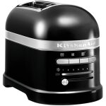 Grille - pain 2 tranches kitchenaid artisan 5kmt2204eob noir onyx