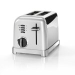Grille - pain cuisinart cpt160se 2 tranches vintage gris perle