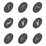 Grohe smartcontrol pictogrammes pour robinetterie en applique, 14077xh0