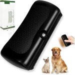 Groomify pet care brus pet grooming brush, short haired dog grooming brush, pet brush for grooming and ...