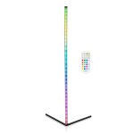 Grundig lampadaire led rgb - barre led multicolore avec t�l�commande et capteur musical - 140 cm