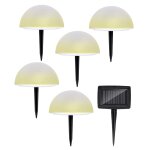 Grundig lampe solaire jardin ¿ spot led ext�rieur ¿ eclairage solaire rgb & blanc chaud ¿ sans fil ...