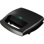 Grundig swm 2940 gaufrier et appareil � croque - monsieur 750 w noir et acier inoxydable