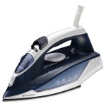 Grunkel pl - 22ns fer � repasser � sec ou � vapeur semelle en acier inoxydable 2200 w bleu