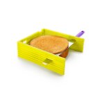 Guide coupe gateau en couches plastique vert
