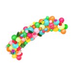 Guirlande ballons hibiscus hawai 5m multicolore
