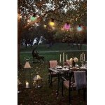 Guirlande ext�rieure 10 ampoules b22 multicolor 300 lumens pro 10m tibelec