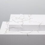 Guirlande led extrieure solaire lilac 2m blanc chaud 3000k