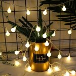 Guirlande lumineuse 100 led 10m noel etanche waterproof led lampes durable a suspendre int�rieur ext�rieur ...