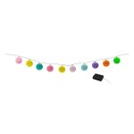 Guirlande lumineuse extrieur lumisky mimy colors solar