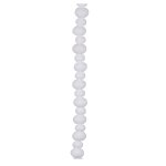 Guirlande de no�l � customiser boule - loisirs cr�atifs - blanc