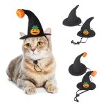Dguisement d'halloween pour animaux de compagnie, chapeau citrouille pour chien et chat, dguisement ...
