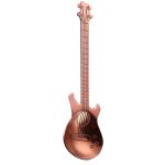 Guitare en acier inoxydable cuill�re a caf� m�lange scoop cocktail remuant rose