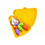 Guzzini 07510052 tip top tap set de 3 petits couverts avec etui assortis 3, 6 x 21 x 18, 3 cm Guzzini 07510052 tip top tap set de 3 petits couverts avec etui assortis 3, 6 x 21 x 18, 3 cm