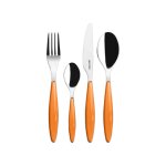 Guzzini feeling set de couverts 24 pi�ces orange transparent