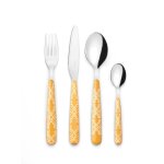 Guzzini fusion set de couverts 24 pièces ambre Guzzini fusion set de couverts 24 pièces ambre