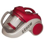 H. koenig air stream tc801 - aspirateur - traineau - sans sac - 2200 watt - rouge
