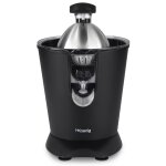 H. koenig presse agrumes electrique levier professionnel agr82 inox noir mat, sans bpa, jus orange, citron, ...