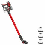 H. koenig - up810 + f600 - aspirateur balai 2 en 1 sans fil powerclean + et pack filtres