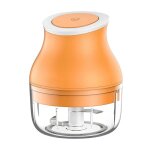 Hachoir a ail electrique, mini robot culinaire, presse les oignons, broyeur, mixeur portable Hachoir a ail electrique, mini robot culinaire, presse les oignons, broyeur, mixeur portable