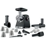 Hachoir à viande bosch mfws660b - série 6 - 500 w - 2 puissances - noir Hachoir à viande bosch mfws660b - série 6 - 500 w - 2 puissances - noir