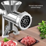 Hachoir a viande manuel 2 tailles, machine a saucisses maison, poussoir a poivre et coupe - lgumes
