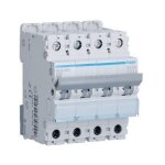 Hager mca463 disjoncteur courbe m - c 6ka 4p 63a Hager mca463 disjoncteur courbe m - c 6ka 4p 63a
