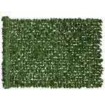 Haie artificiel lierre brise - vue d�coration rouleau 3l x 1, 5h m feuillage r�aliste anti - uv vert ...