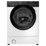 Haier bha6sd696m6db9 - s machine � laver s�chante int�gr� chargement frontal blanc