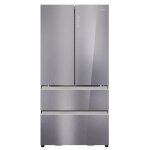 R�frig�rateur combin� haier hfr79f19efgk pose libre 703 l acier inoxydable