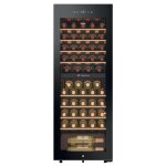 Haier wine bank 50 serie 5 hws56gdg refroidisseur de vin compresseur pose libre noir 31 bouteilles