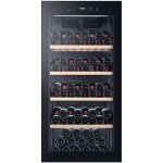 Haier wine bank 60 serie 5 ws120ga refroidisseur de vin compresseur pose libre noir 117 bouteilles